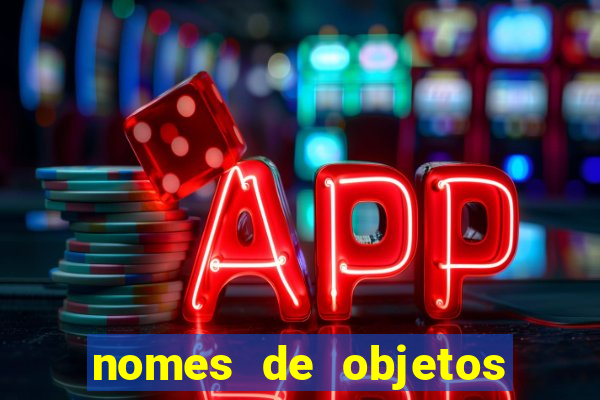 nomes de objetos de origem tupi guarani